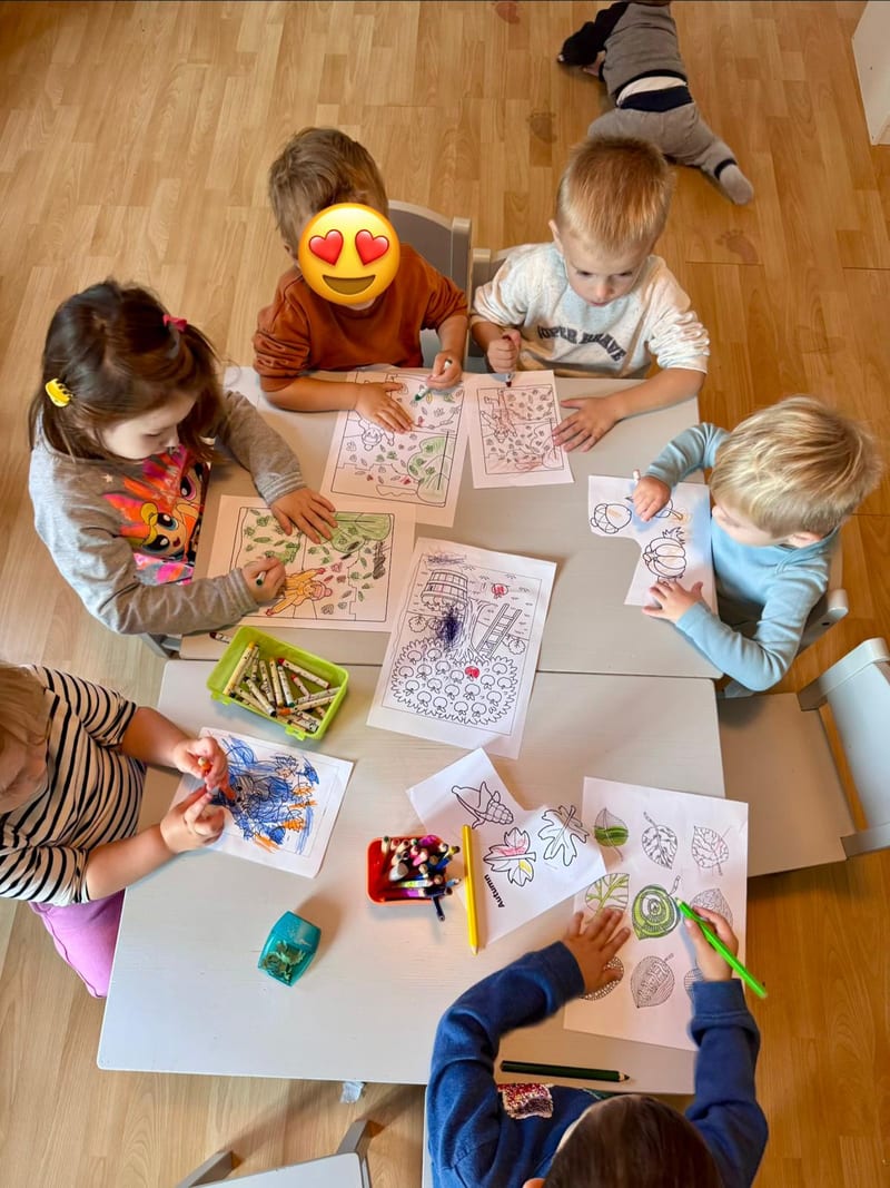Children's activity at Zvonček