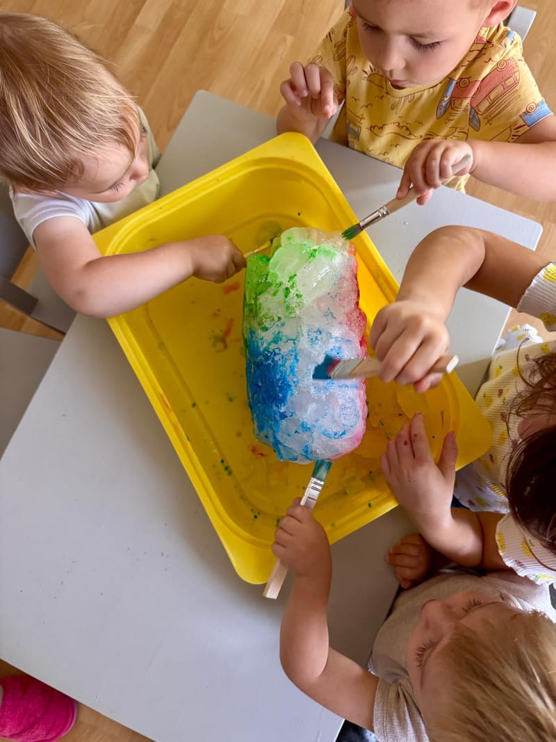 Children's activity at Zvonček