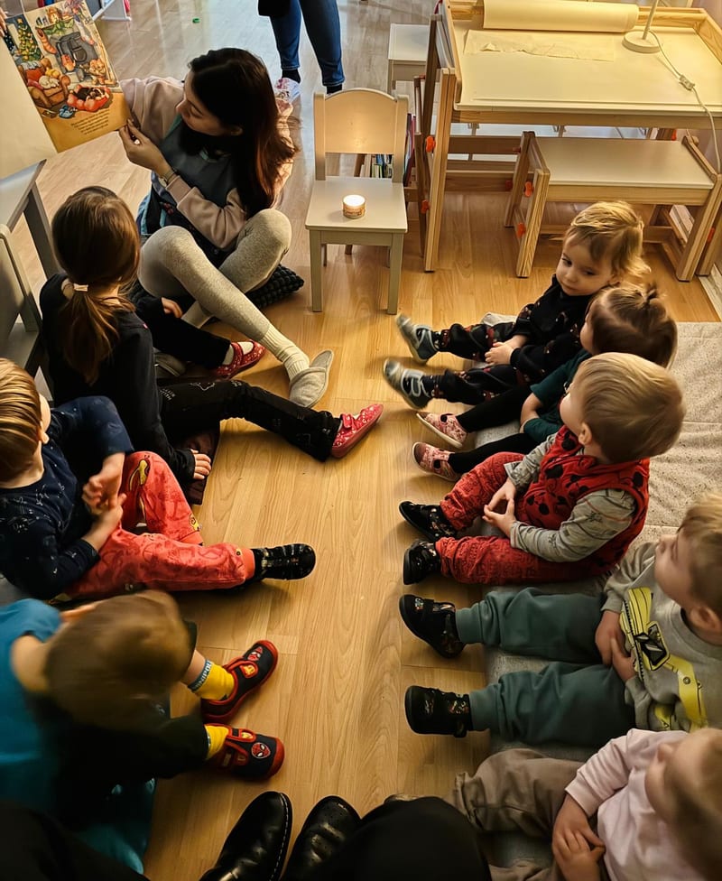 Children's activity at Zvonček