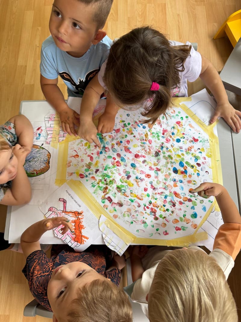 Children's activity at Zvonček
