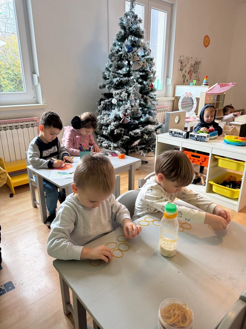 Children's activity at Zvonček