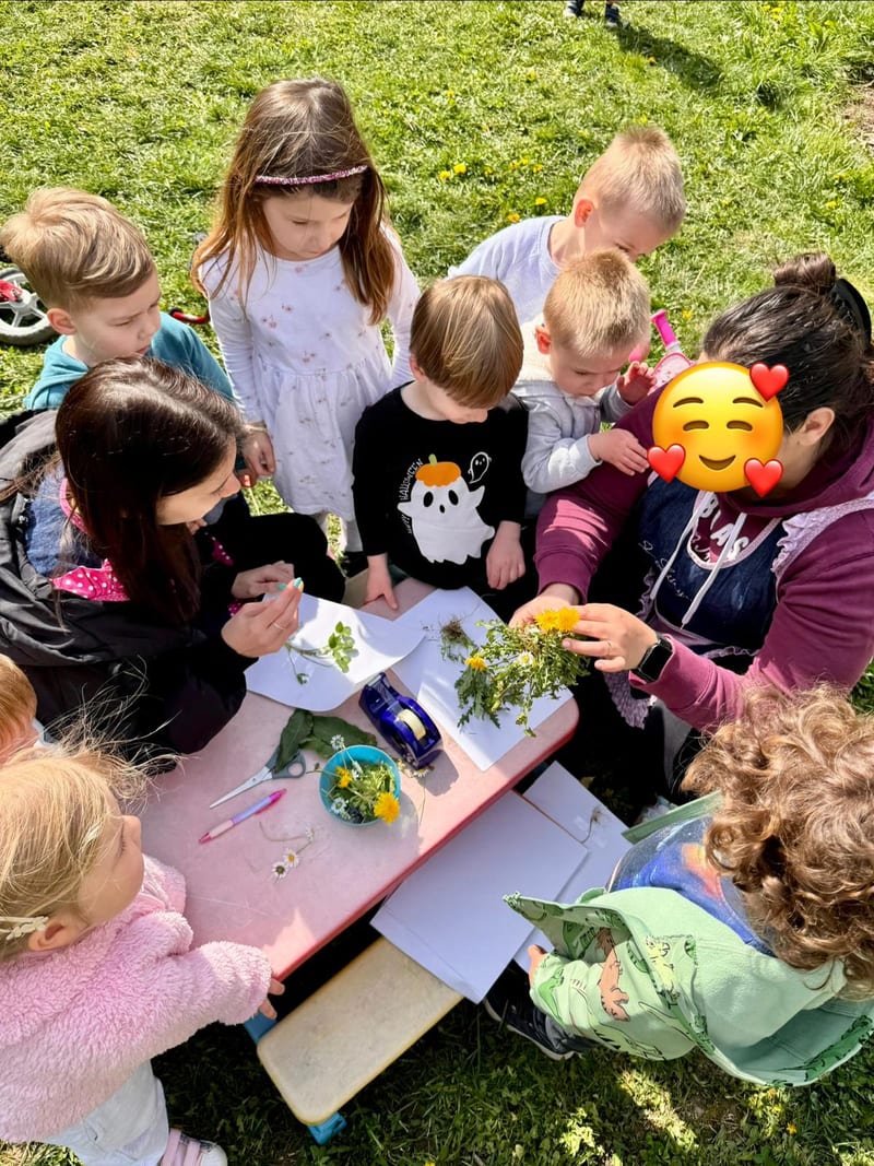 Children's activity at Zvonček