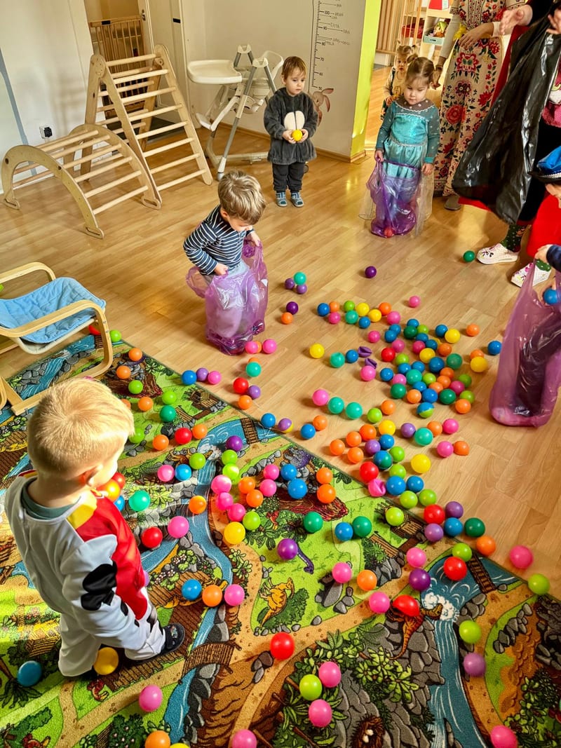 Children's activity at Zvonček
