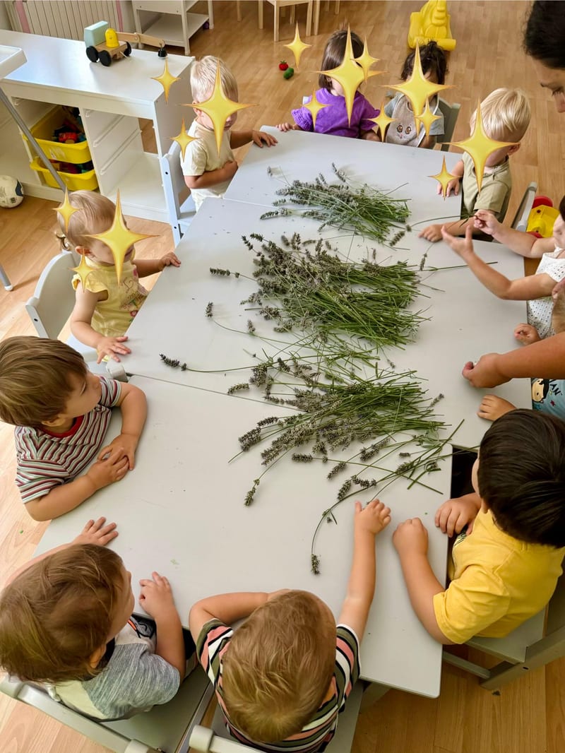 Children's activity at Zvonček