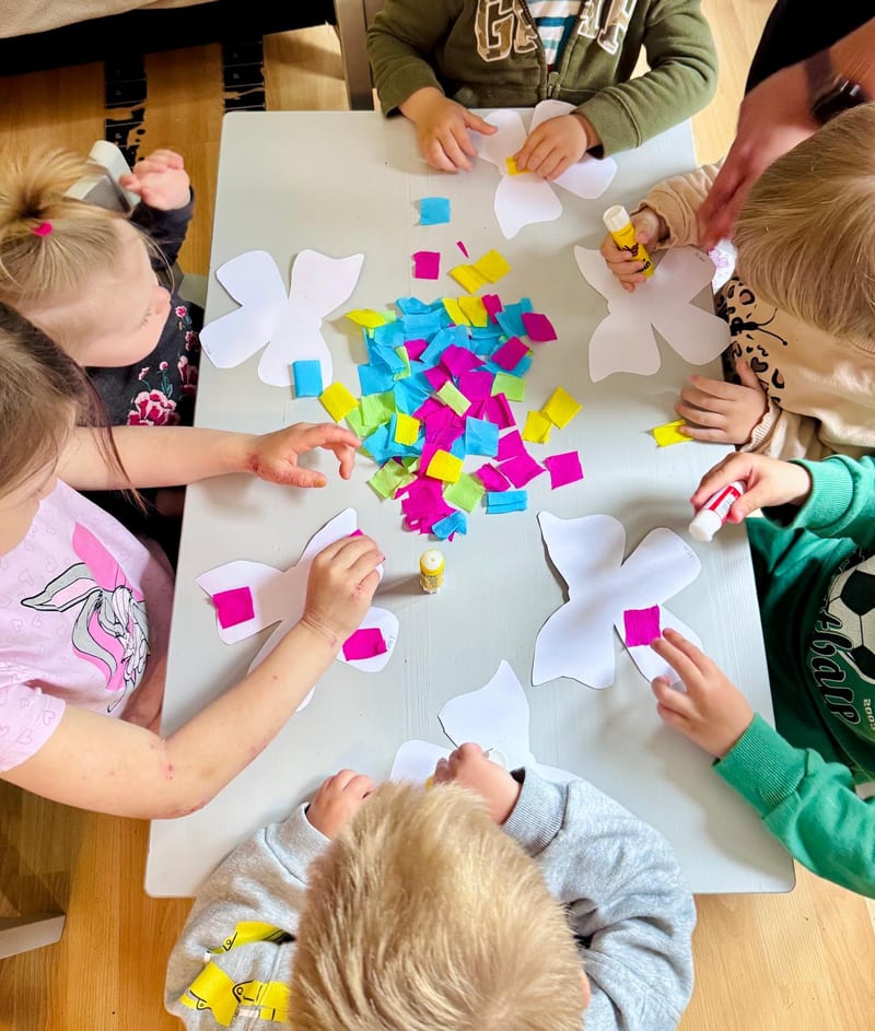 Children's activity at Zvonček