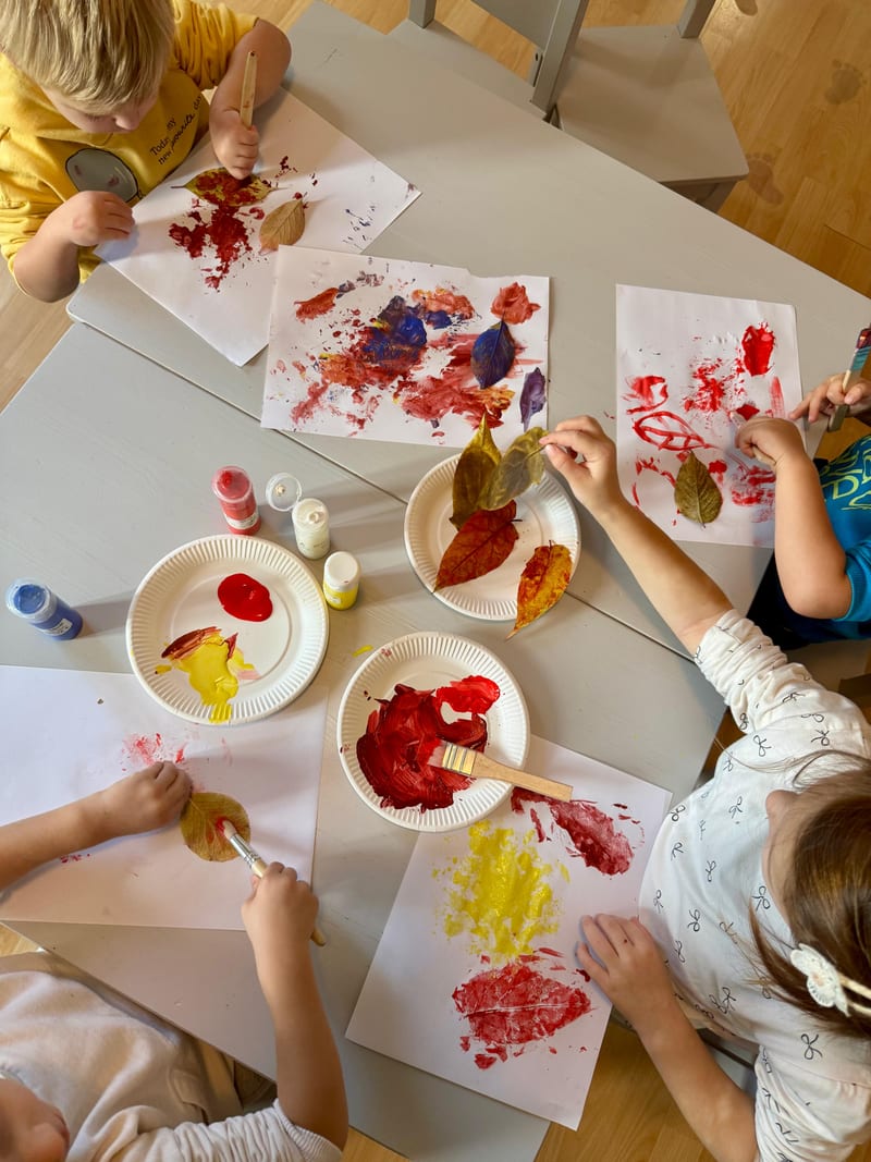Children's activity at Zvonček