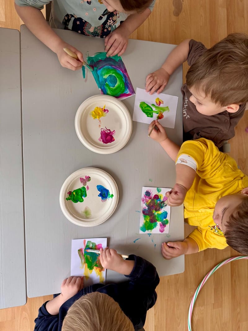 Children's activity at Zvonček