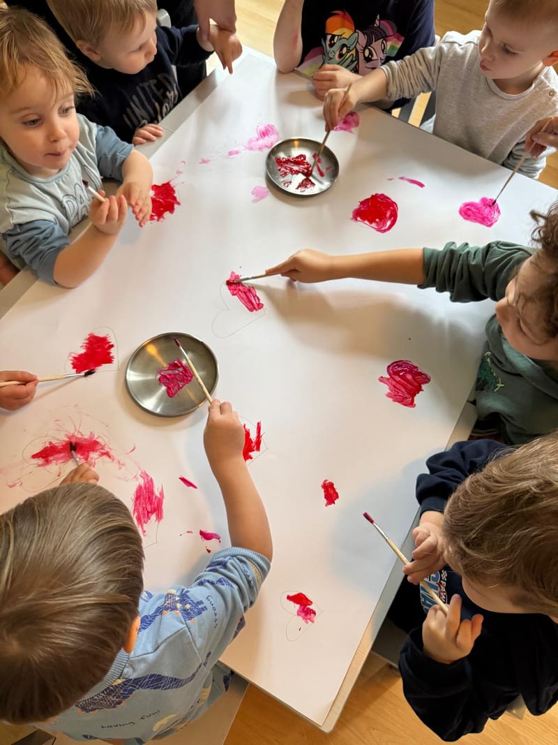 Children's activity at Zvonček