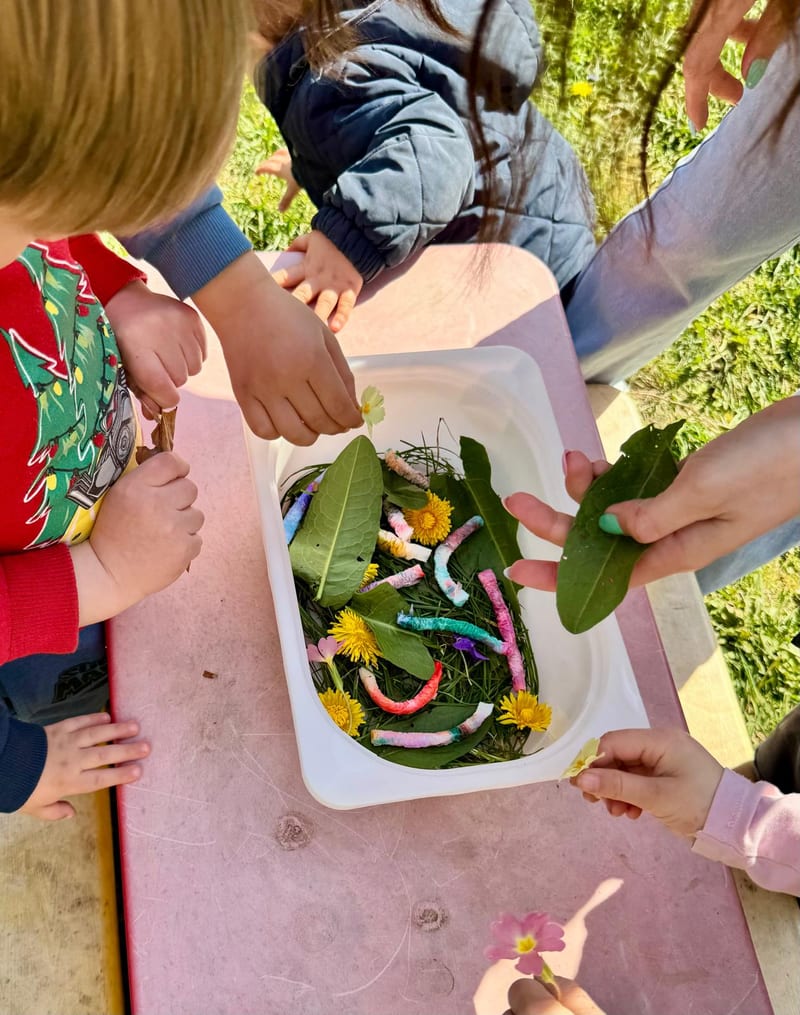 Children's activity at Zvonček