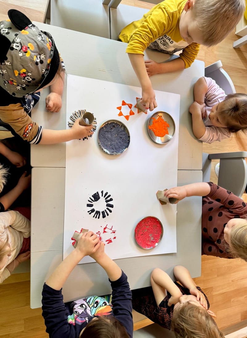 Children's activity at Zvonček