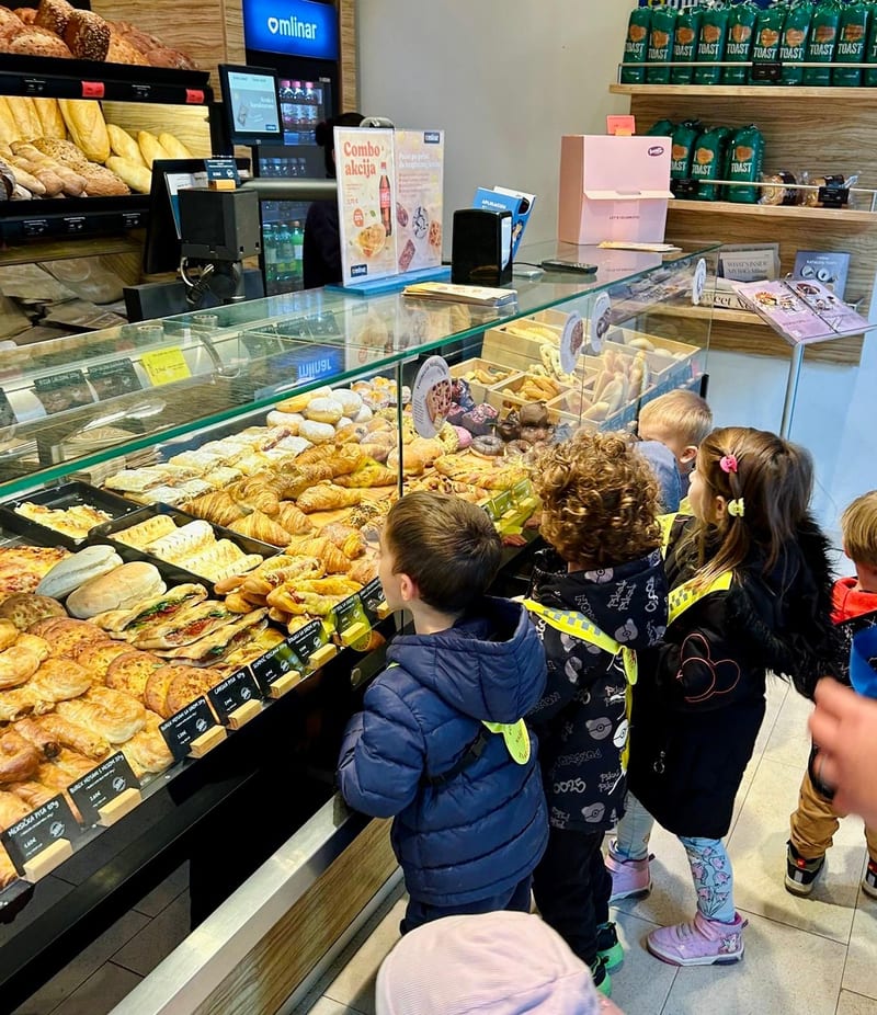 Visit to the bakery