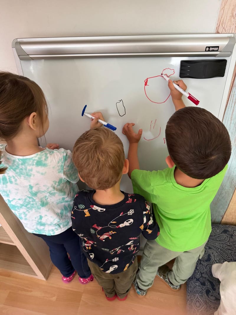 Children's activity at Zvonček