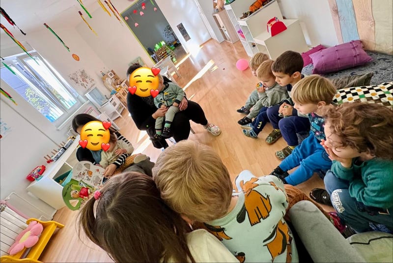 Children's activity at Zvonček
