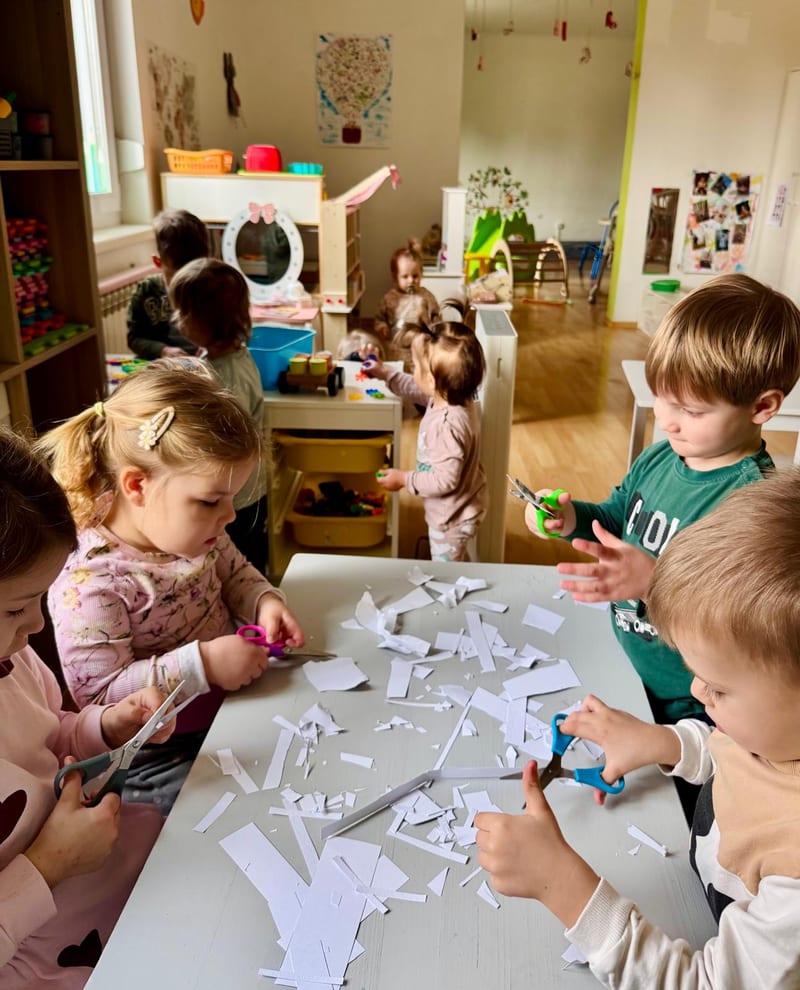 Children's activity at Zvonček