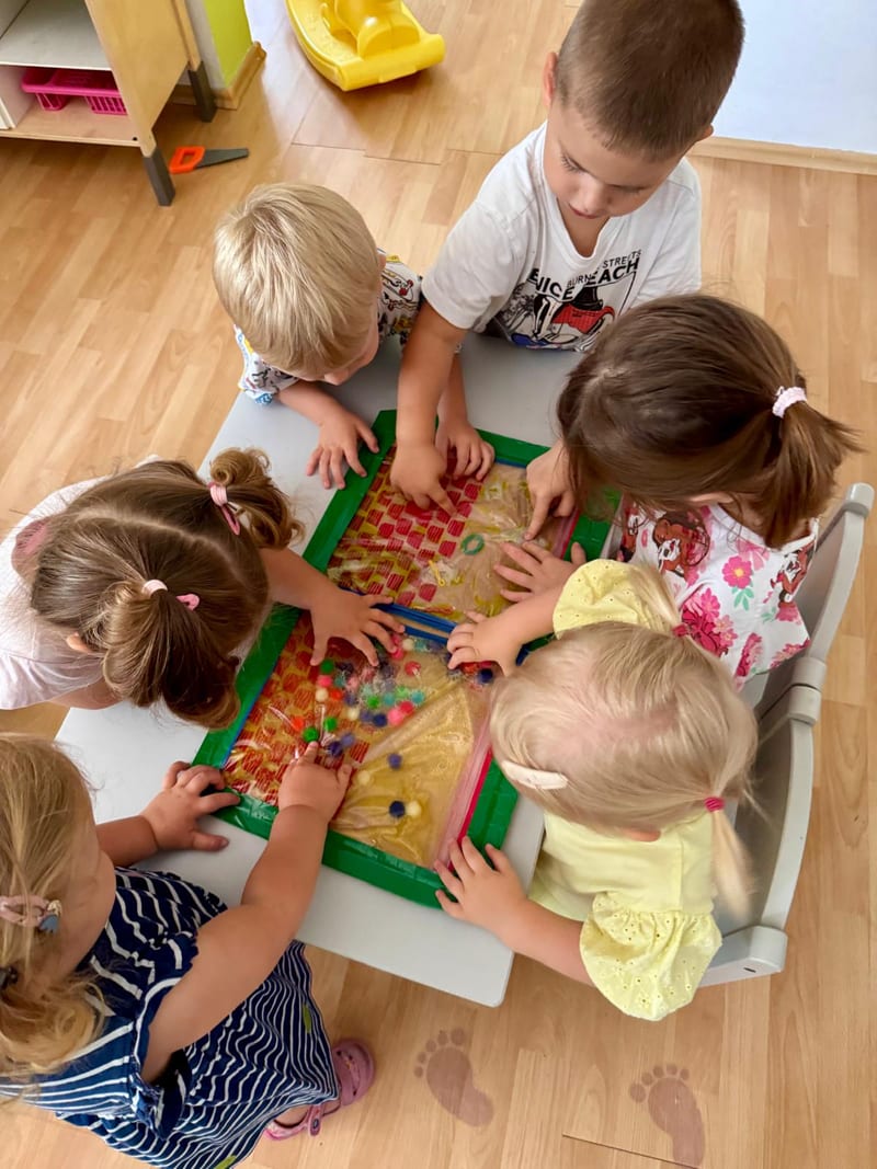 Children's activity at Zvonček