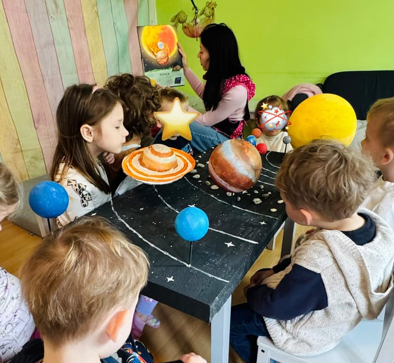 Children's activity at Zvonček