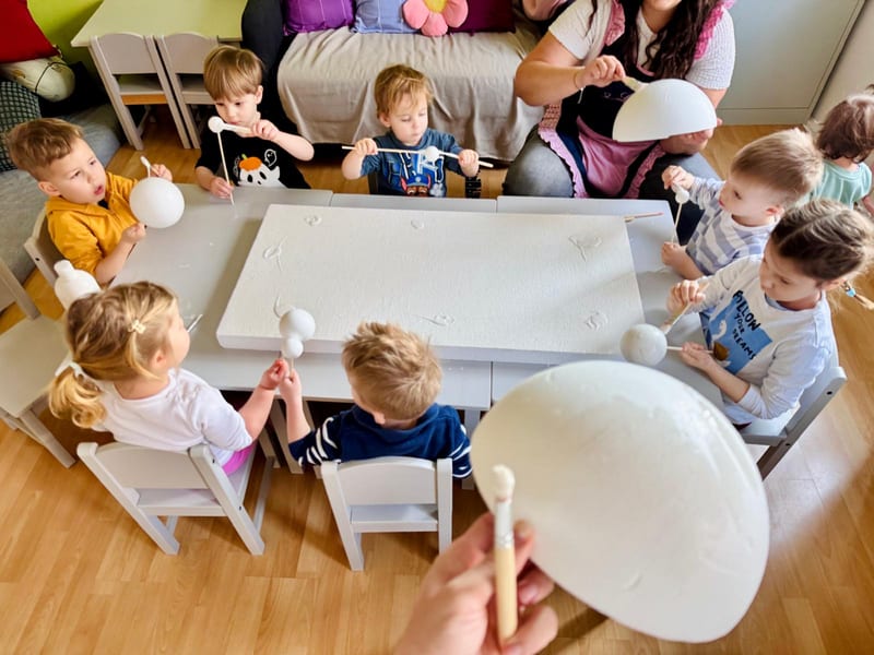 Children's activity at Zvonček