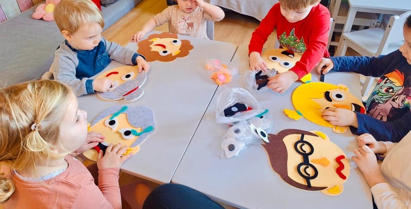 Children's activity at Zvonček