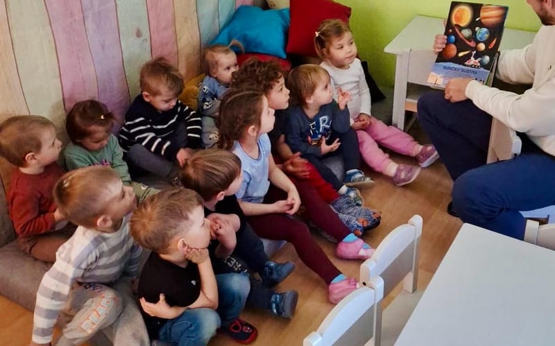 Children's activity at Zvonček