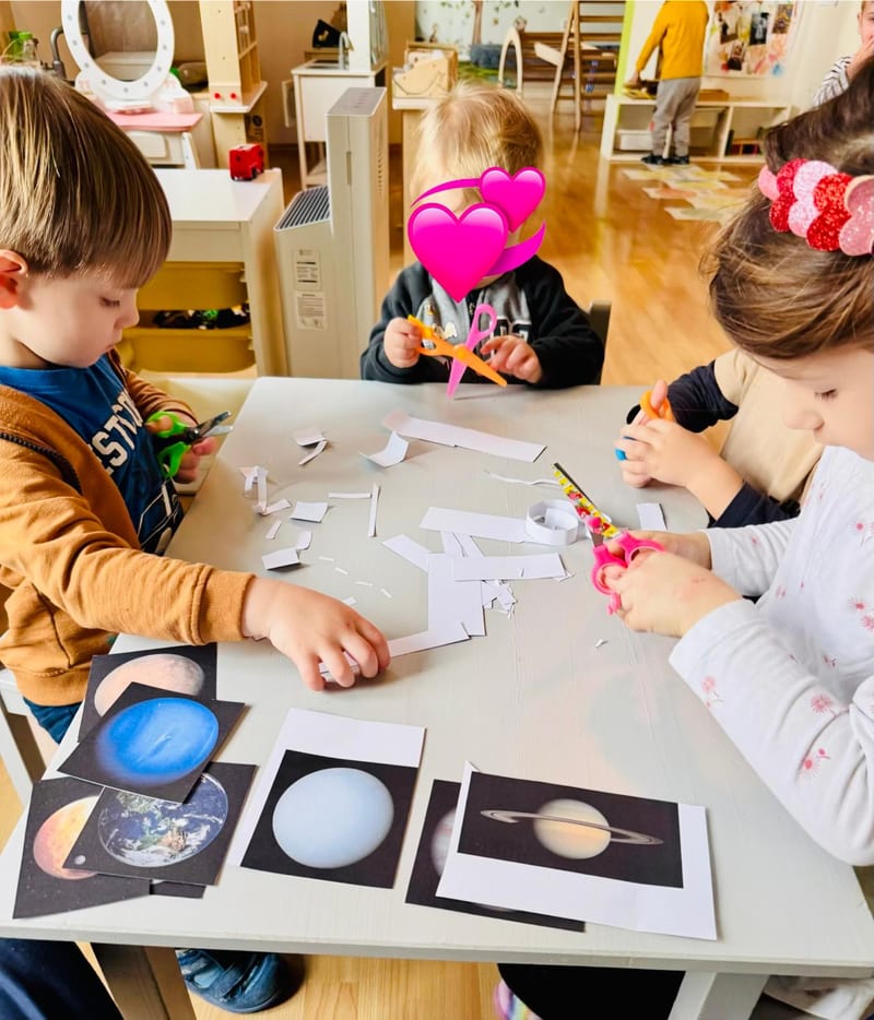 Children's activity at Zvonček