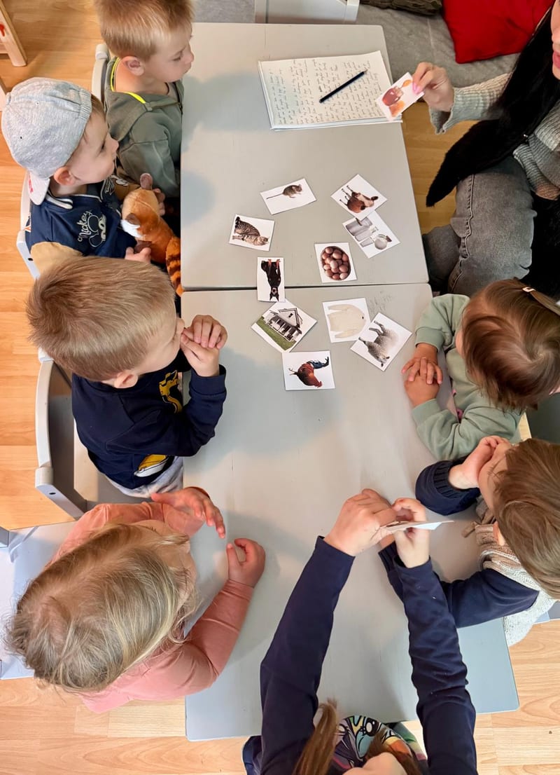 Children's activity at Zvonček