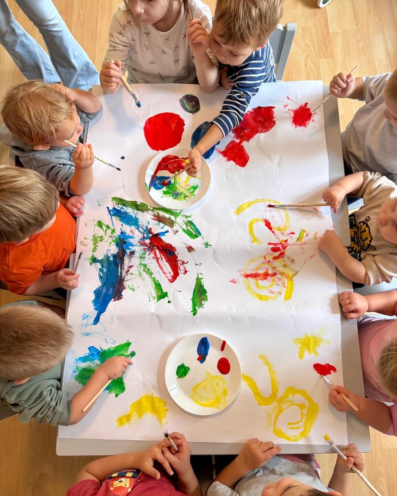 Children's activity at Zvonček
