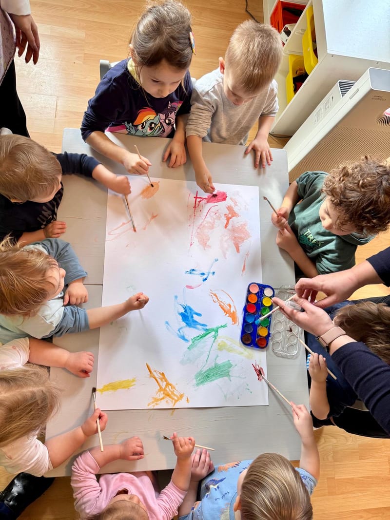 Children's activity at Zvonček
